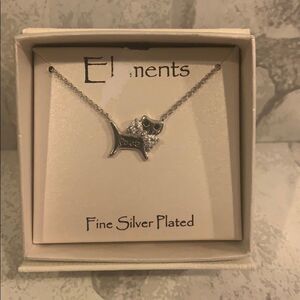 Sterling Silver "love" Necklace